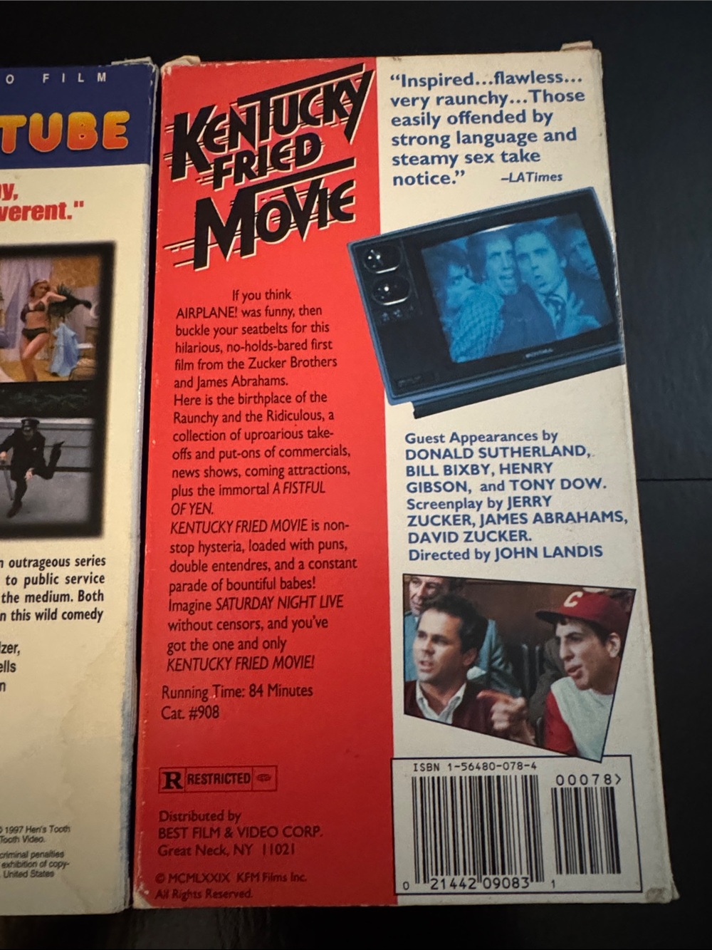 3 VHS Movie Lot - When Nature Calls, Kentucky Fried Movie, The Groove Tube - 📼 - Picture 8 of 11